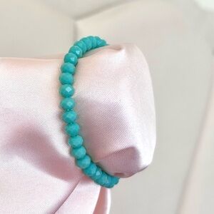 Turquoise shiny bracelet